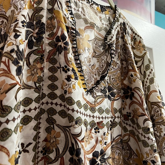 Johnny Was Boho Cruz Silk Floral Maxi dress. UEC. Large - Picture 5 of 7